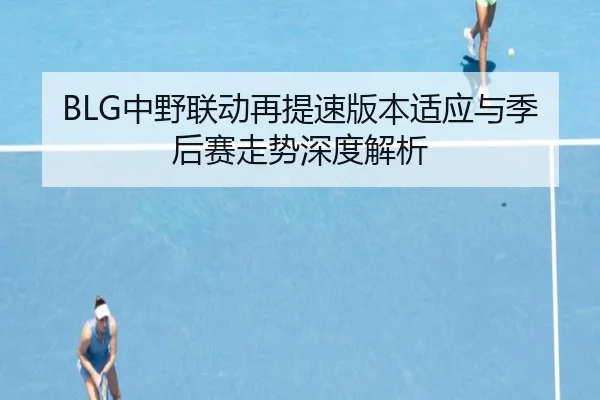 BLG中野联动再提速版本适应与季后赛走势深度解析